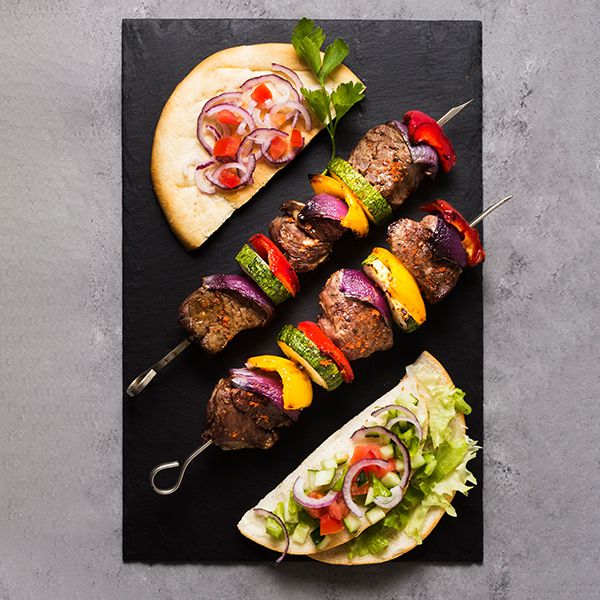 Sizzling Kebabs Served at Lovea Fast Food Takeaway in Darlington